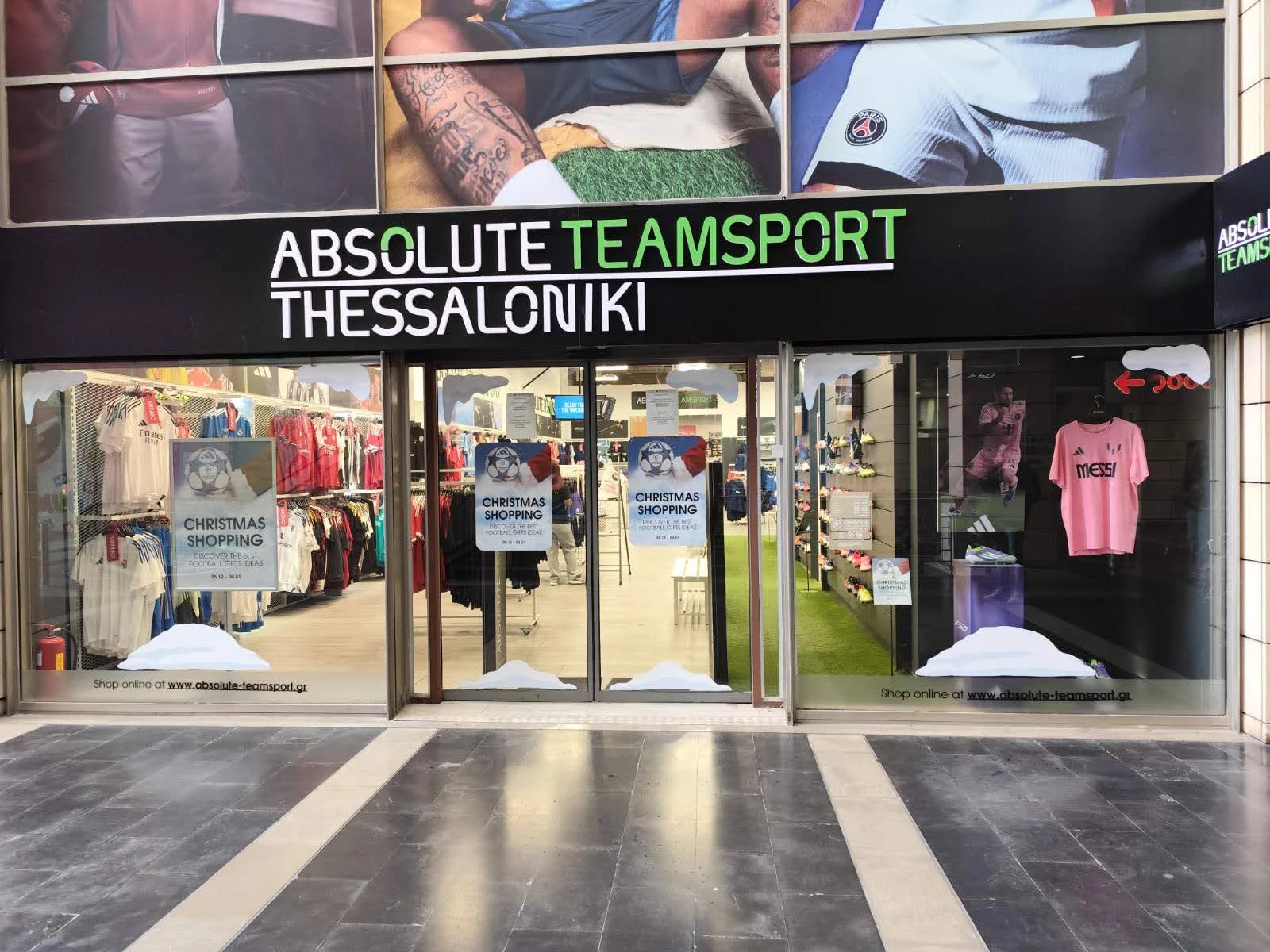 Absolute Teamsport · Πρόσοψη