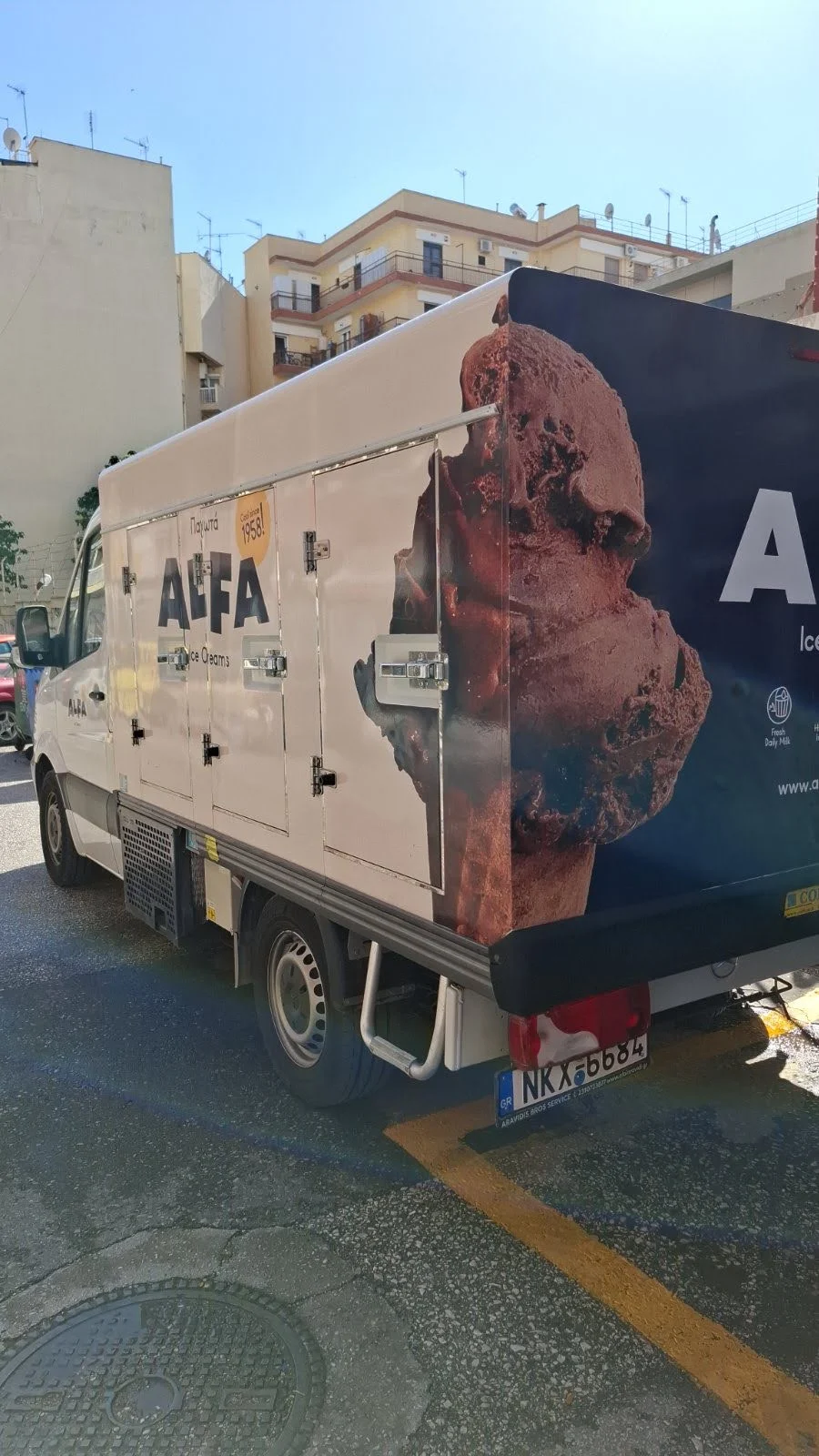 ALFA · Γραφικά οχήματος