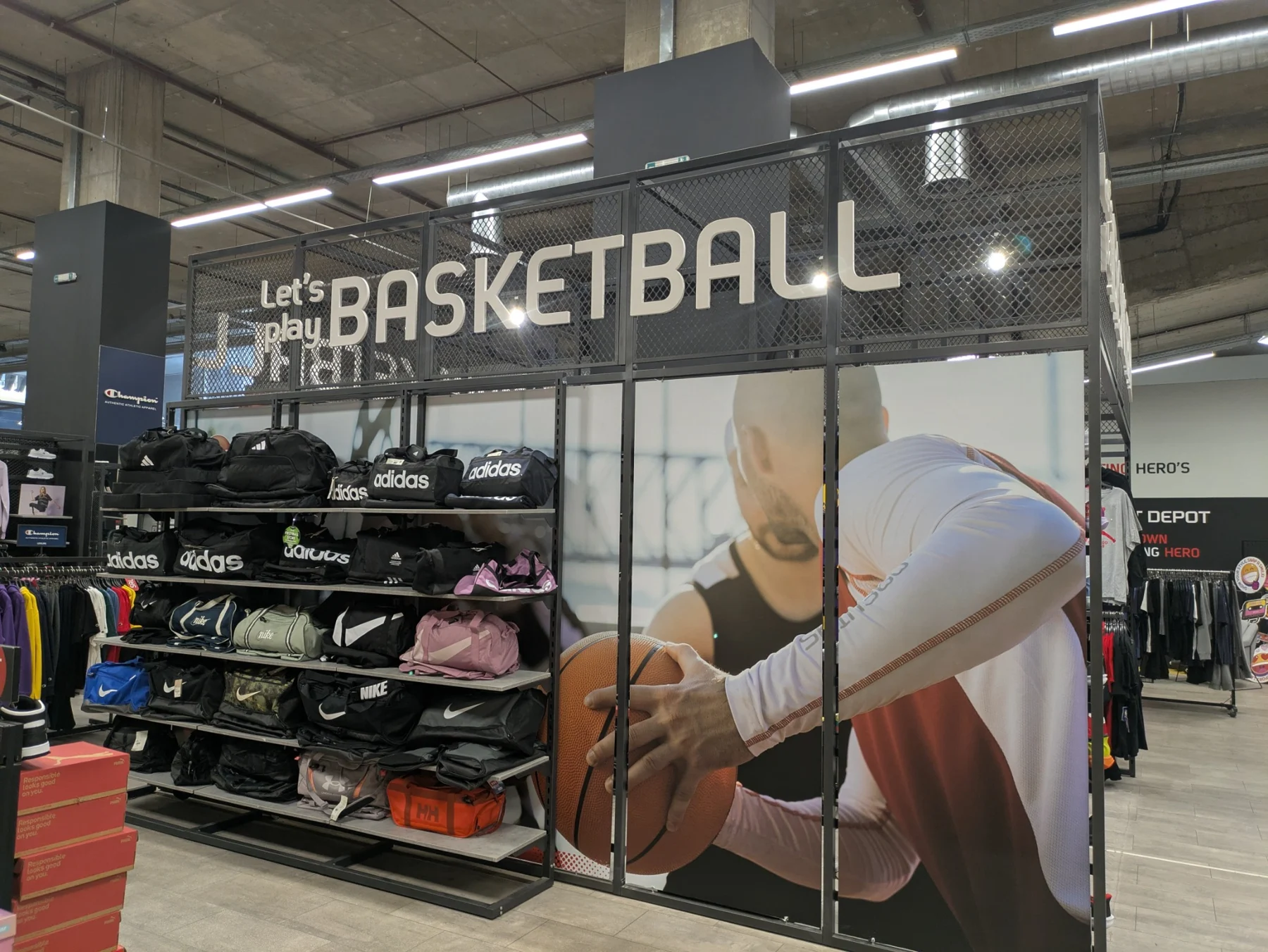 Basketball · Εσωτερική σήμανση